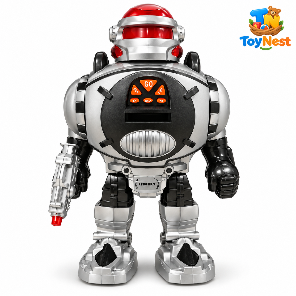 Interstellar Warrior Disc Firing Robot Toy